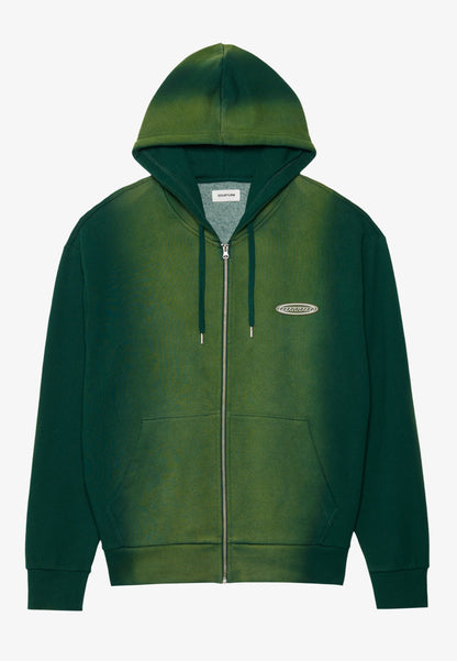 YOURTURN UNISEX - Zip-up Sweatshirt - Dark Green