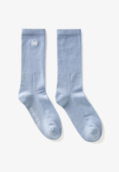 United Colors Of Benetton WITH EMBROIDERED LOGO - Socken - Pastel Pink