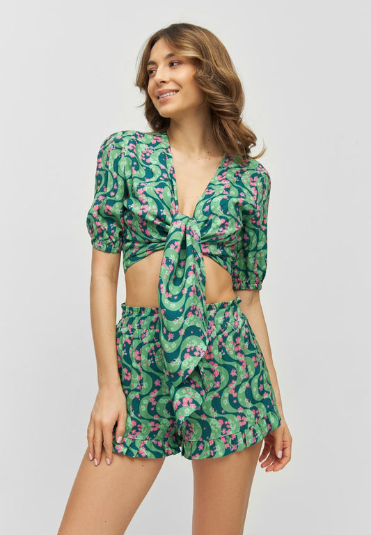  HAVANA - Shorts - Green