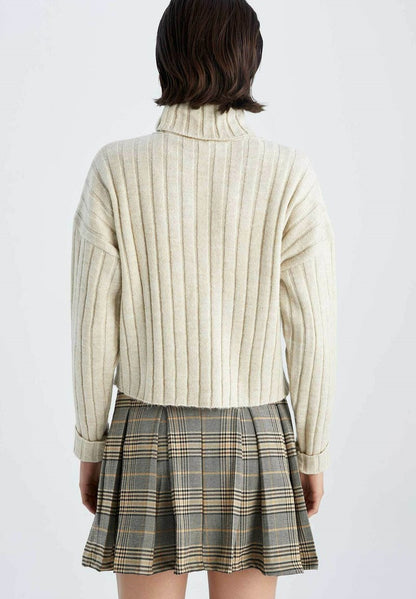 DeFacto Strickpullover - Beige