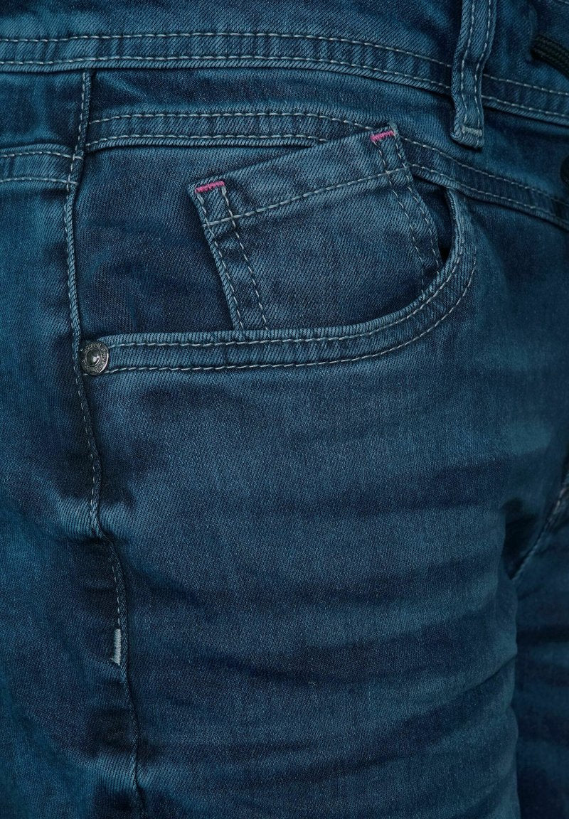 STREET ONE LOOSE FIT - Jeans Slim Fit - Blau