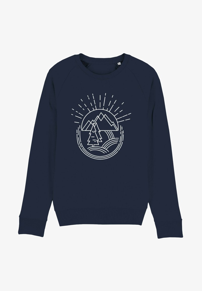  NATUR IST SCHÖN - Sweatshirt - Black