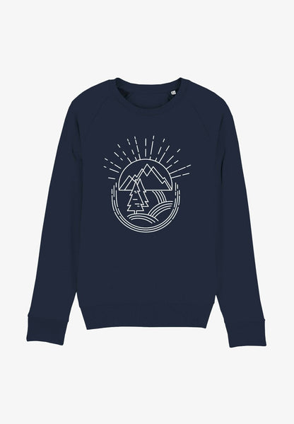  NATUR IST SCHÖN - Sweatshirt - Black