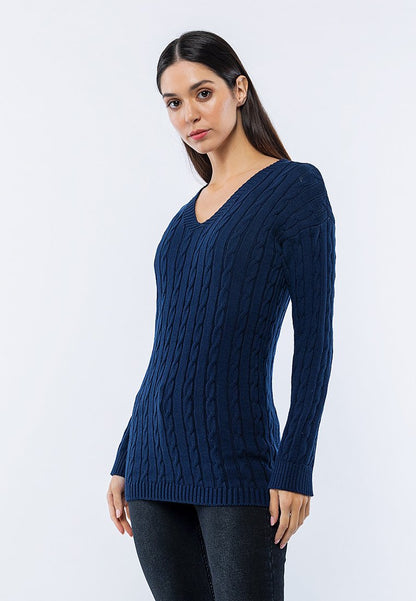  Strickpullover - Navy
