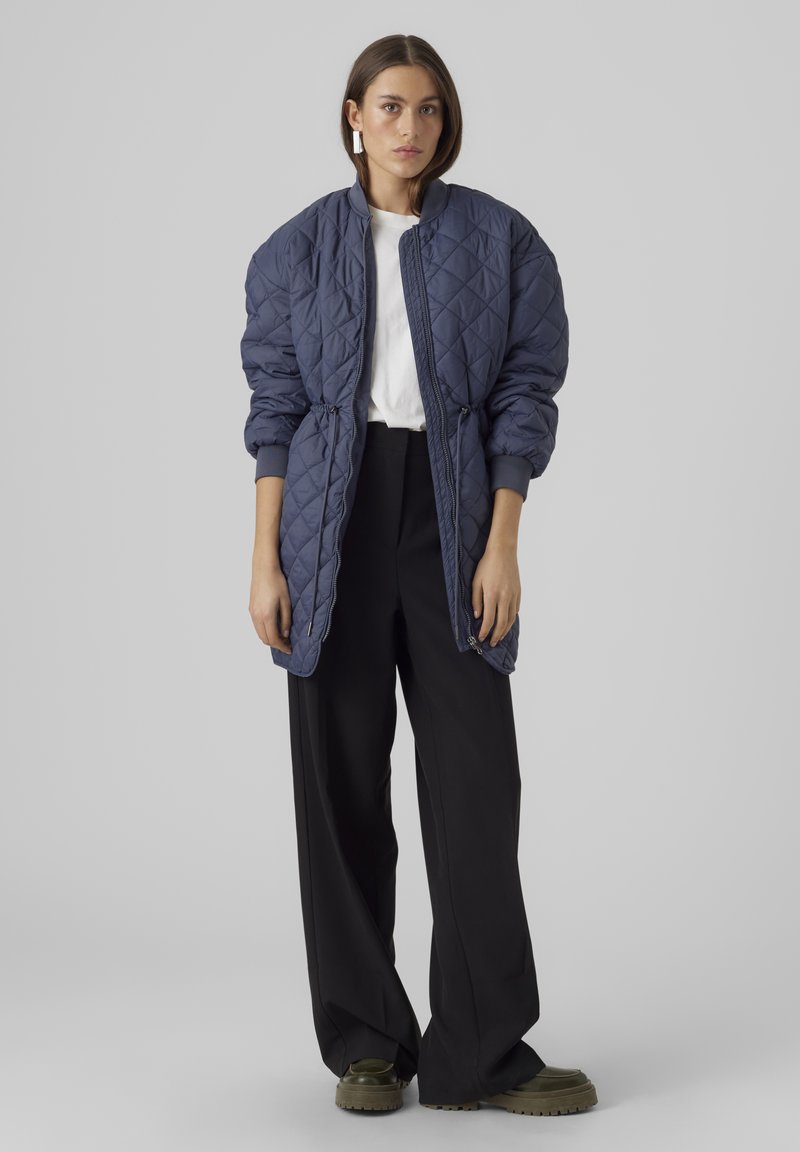 Vero Moda MANTEL - Kurzmantel - Ombre Blue