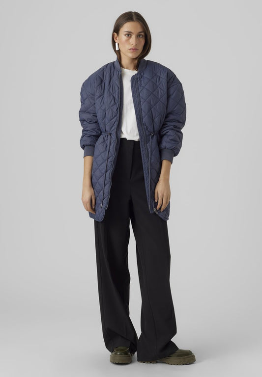Vero Moda MANTEL - Kurzmantel - Ombre Blue