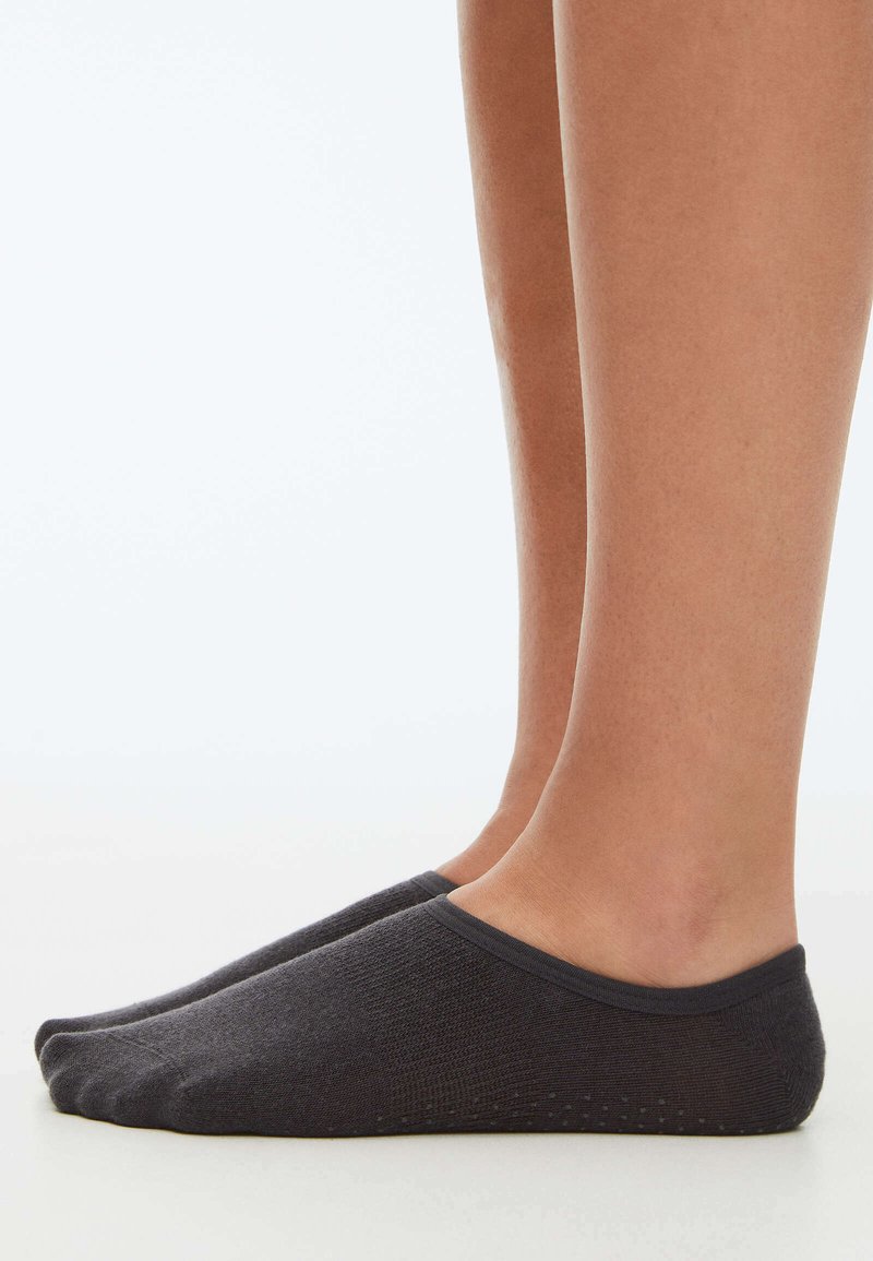 Oysho 2 PAIRS OF YOGA AND PILATES - Füßlinge - Black