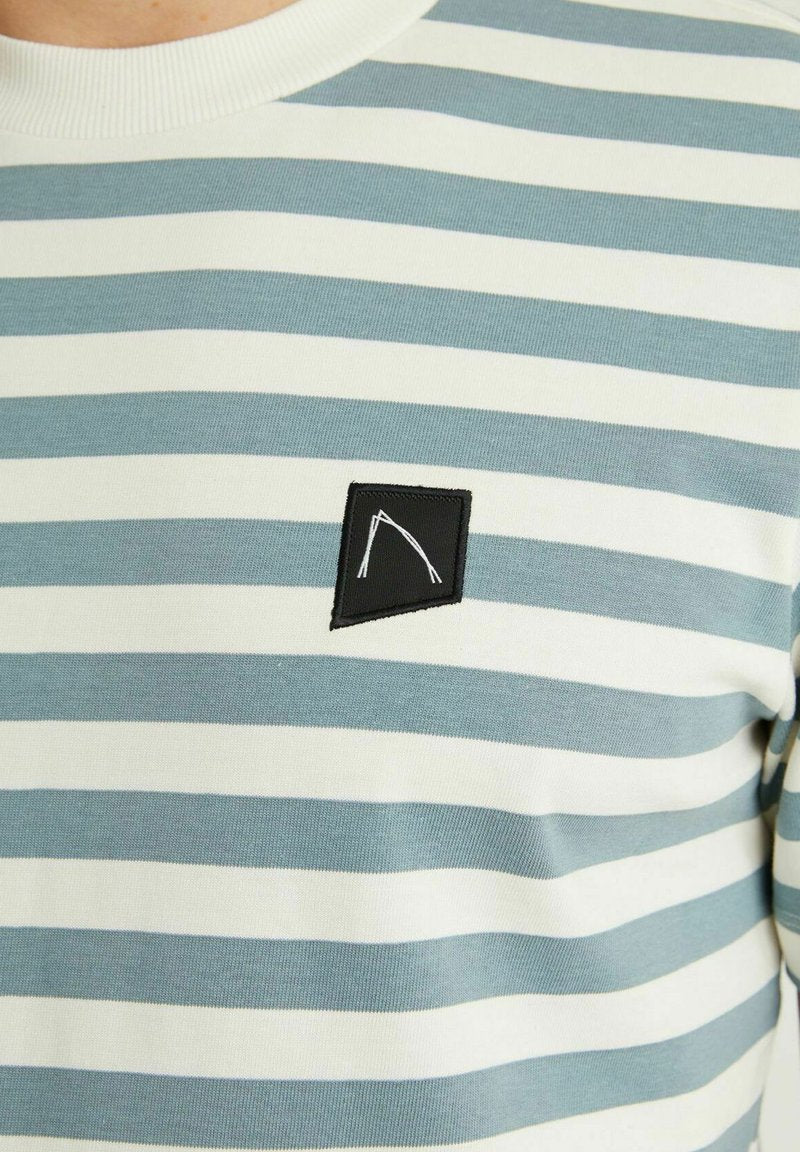  BRETON - T-Shirt Print - Light Blue