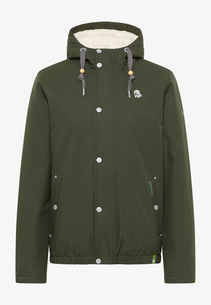 Schmuddelwedda Winterjacke - Dunkeloliv