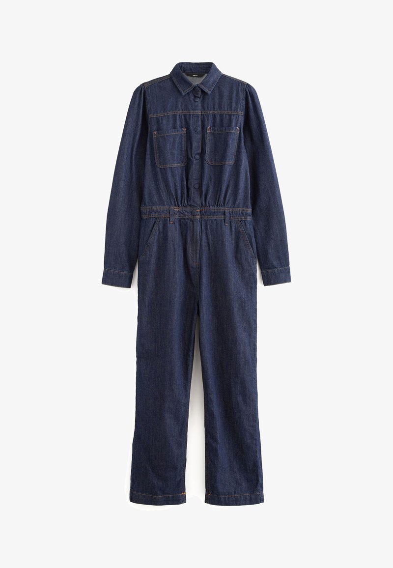 Next BUTTON THROUGH STANDARD - Jumpsuit - Blue