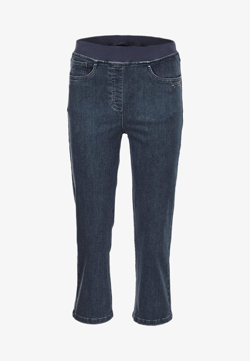 GOLDNER Jeans Skinny Fit - Dunkelblau