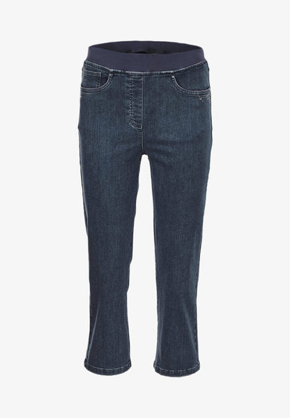 GOLDNER Jeans Skinny Fit - Dunkelblau