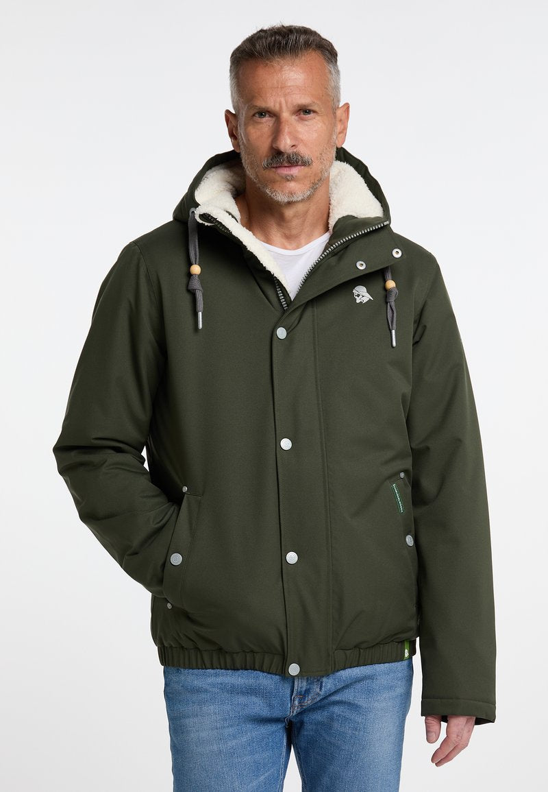 Schmuddelwedda Winterjacke - Dunkeloliv