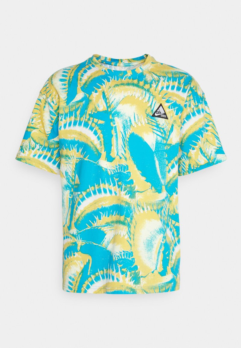 Nike Performance TEE MAX - T-Shirt Print - Blue Lightning