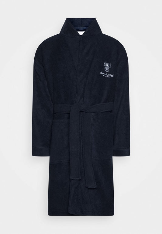 Abercrombie & Fitch HOLIDAY ROBE - Bademantel - Blue