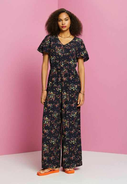 Edc By Esprit OVERALLS - Jumpsuit - Blue