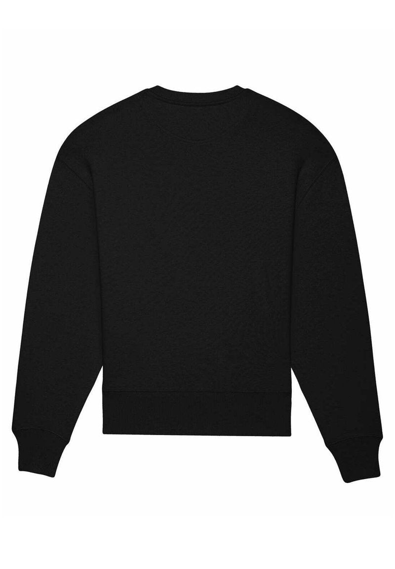  HAPPINESS EMBROIDERY UNISEX CLASSIC - Sweatshirt - Black