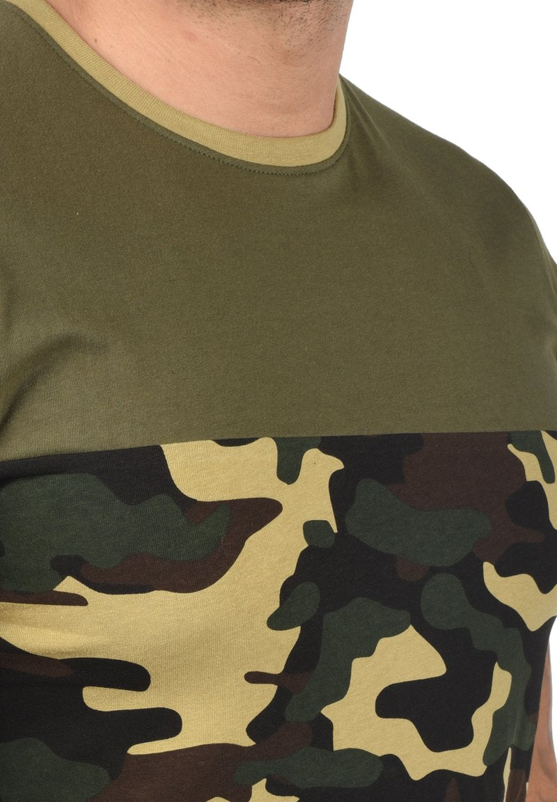 Solid SDCALLUX - T-Shirt Print - Dusty Olive