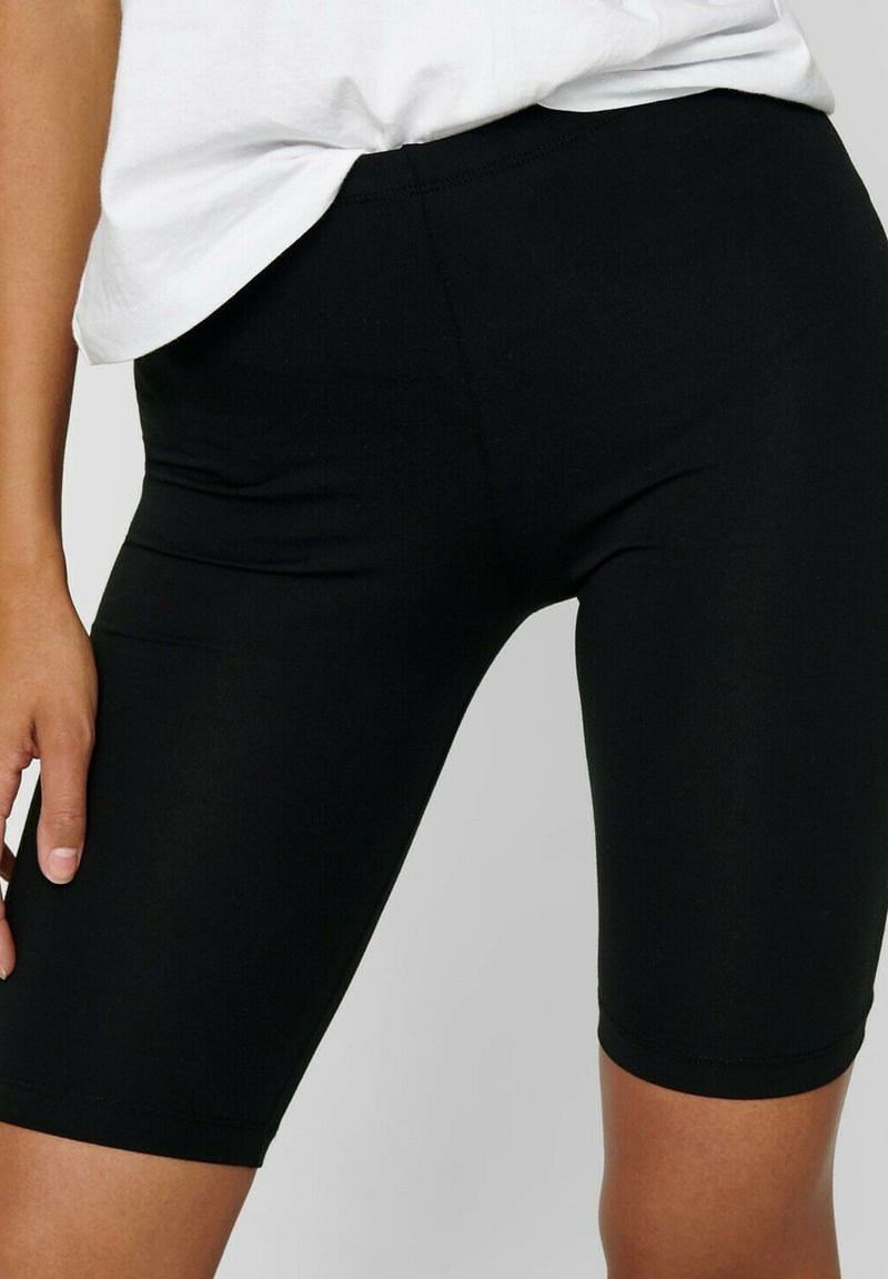ONLY FITNESS RADLER UNTERRO 2 PACK - Shorts - Schwarz Schwarz