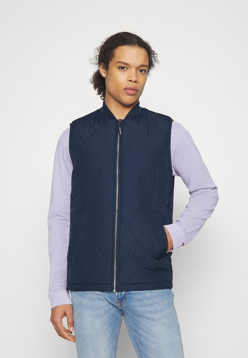 Jack & Jones JJKEEN LINER BODYWARMER - Weste - Navy Blazer