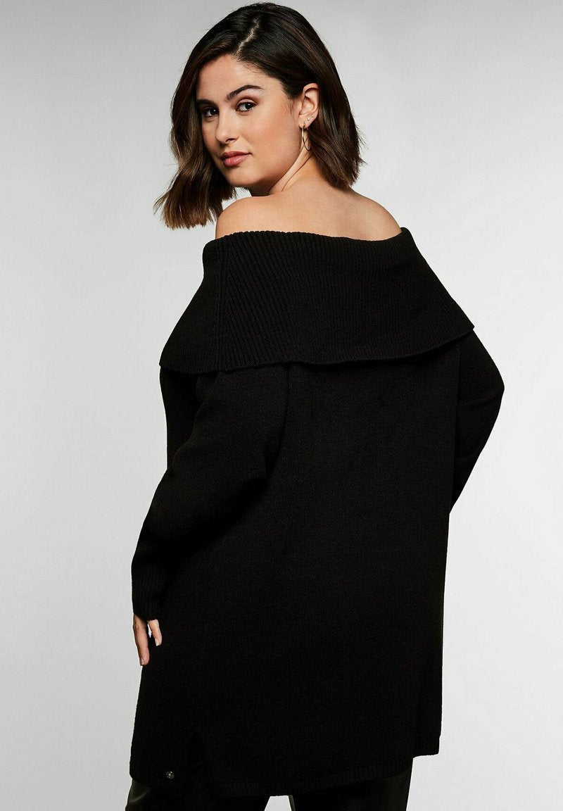  SHEEGO PULLOVER - Strickpullover - Schwarz