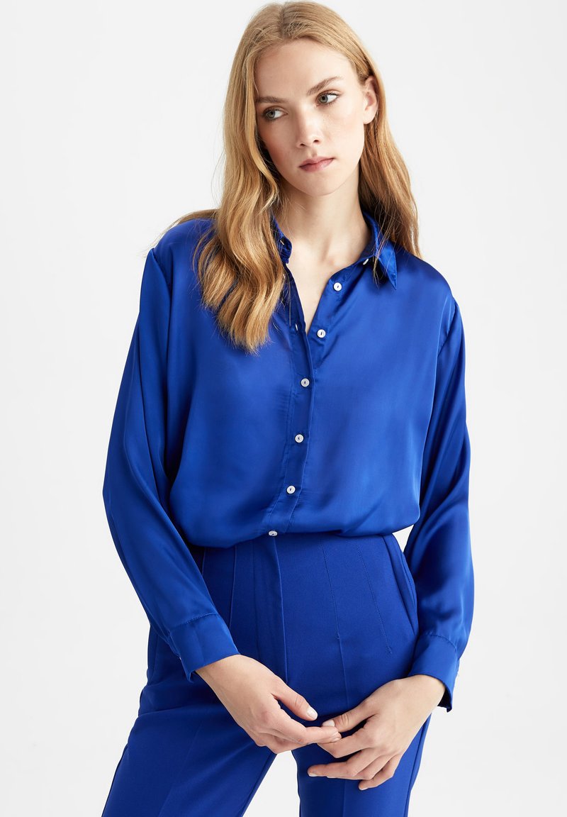 DeFacto Hemdbluse - Blue