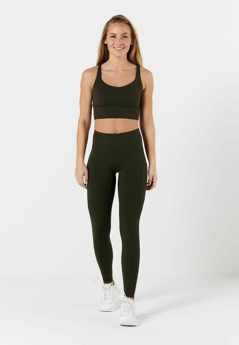  ELLIE ULTRALIGHT - Leggings - Hosen - Dark Olive