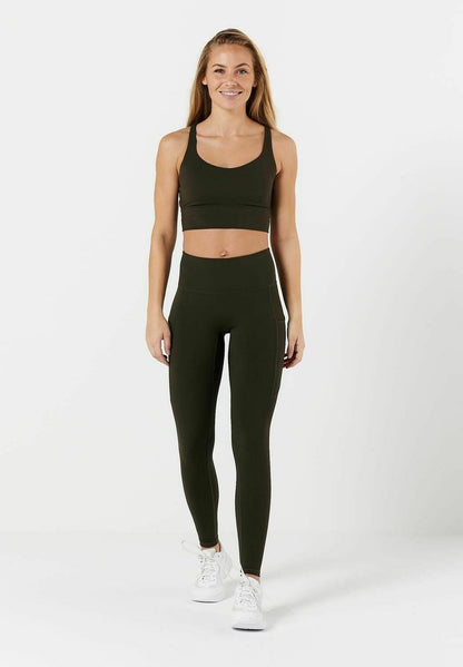  ELLIE ULTRALIGHT - Leggings - Hosen - Dark Olive