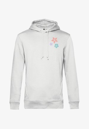 Henry Tiger STRANGER THINGS TWO SOLID POCKET - Kapuzenpullover - White