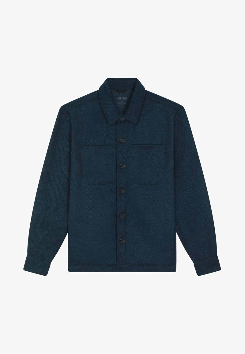  THE WORLD EMBROIDERY UNISEX TWILL - Leichte Jacke - Dark Blue