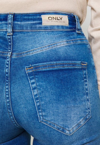 ONLY ONLBLUSH LIFE - Jeans Skinny Fit - Medium Blue Denim