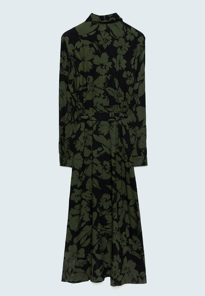 Stradivarius Blusenkleid - Khaki