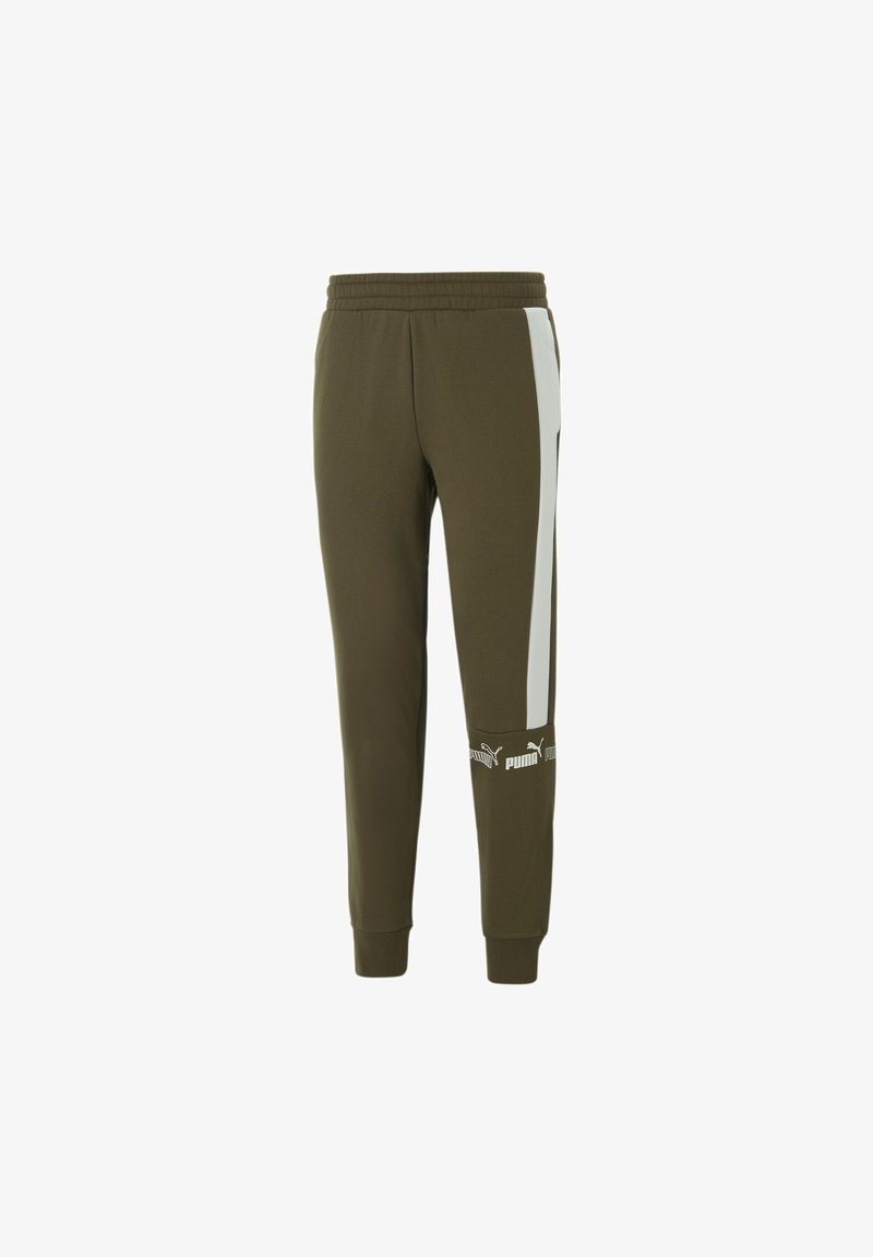Puma AROUND THE BLOCK - Jogginghose - Black White