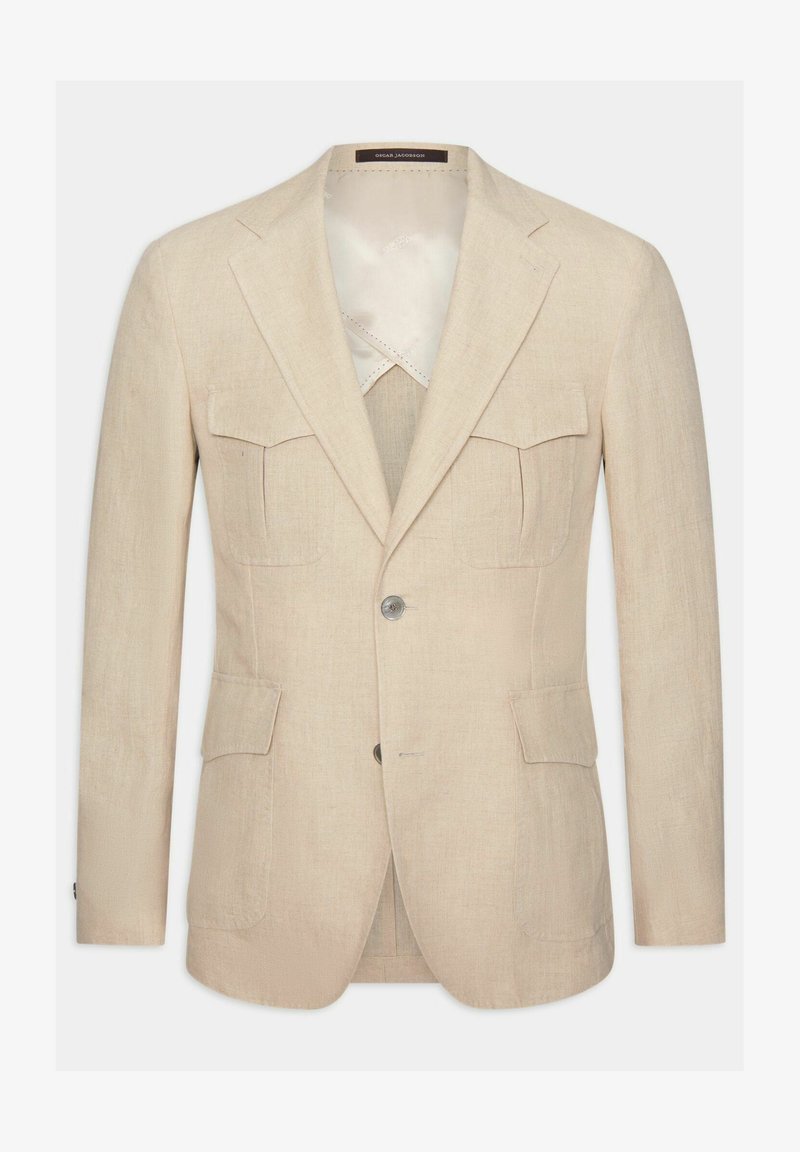 Oscar Jacobson FRISO SAFARI SOFT - Sakko - Natural Beige