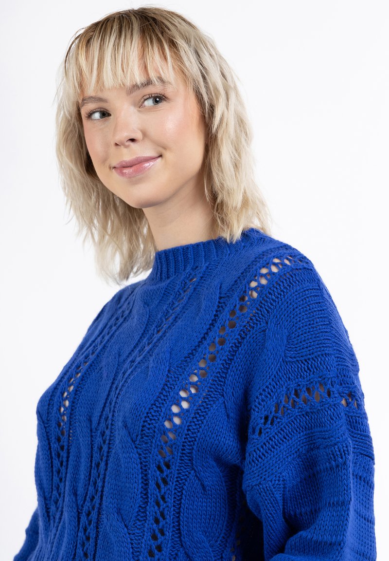  MYMO PULLOVER BIANY - Strickpullover - Blau