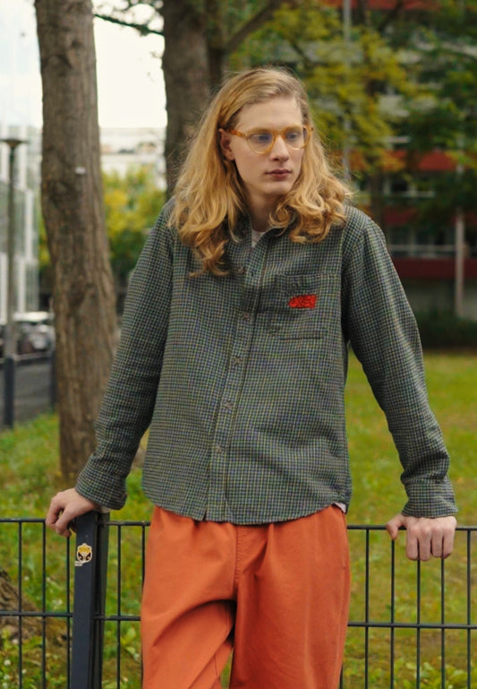 Obey Clothing SID - Hemd - Vintage Blue