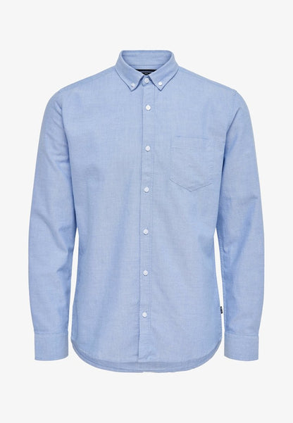 Only & Sons ONSALVARO OXFORD SHIRT - Hemd - Turquoise