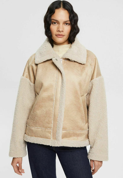 ESPRIT Winterjacke - Cream Beige