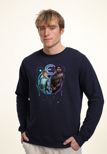 Henry Tiger MARVEL THE ETERNALS SPRITE KINGO DUO - Sweatshirt - Navy Blue