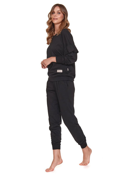  Nachtwäsche Set - Black