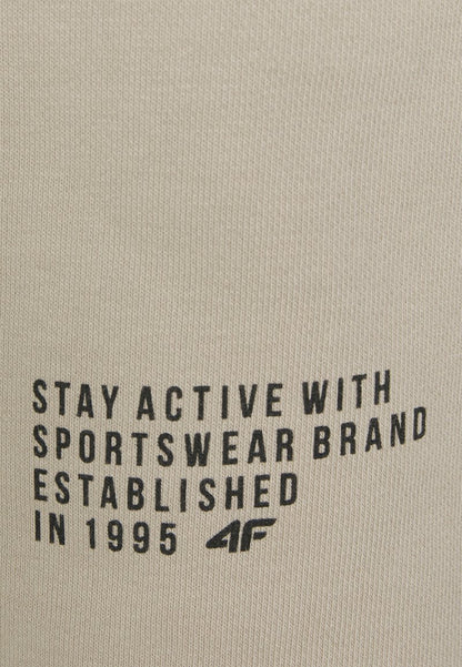 4F MENS SHORTS - Kurze Sporthose - Beige