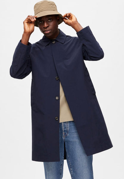 Selected Homme SLHDALTON W NOOS - Kurzmantel - Sky Captain