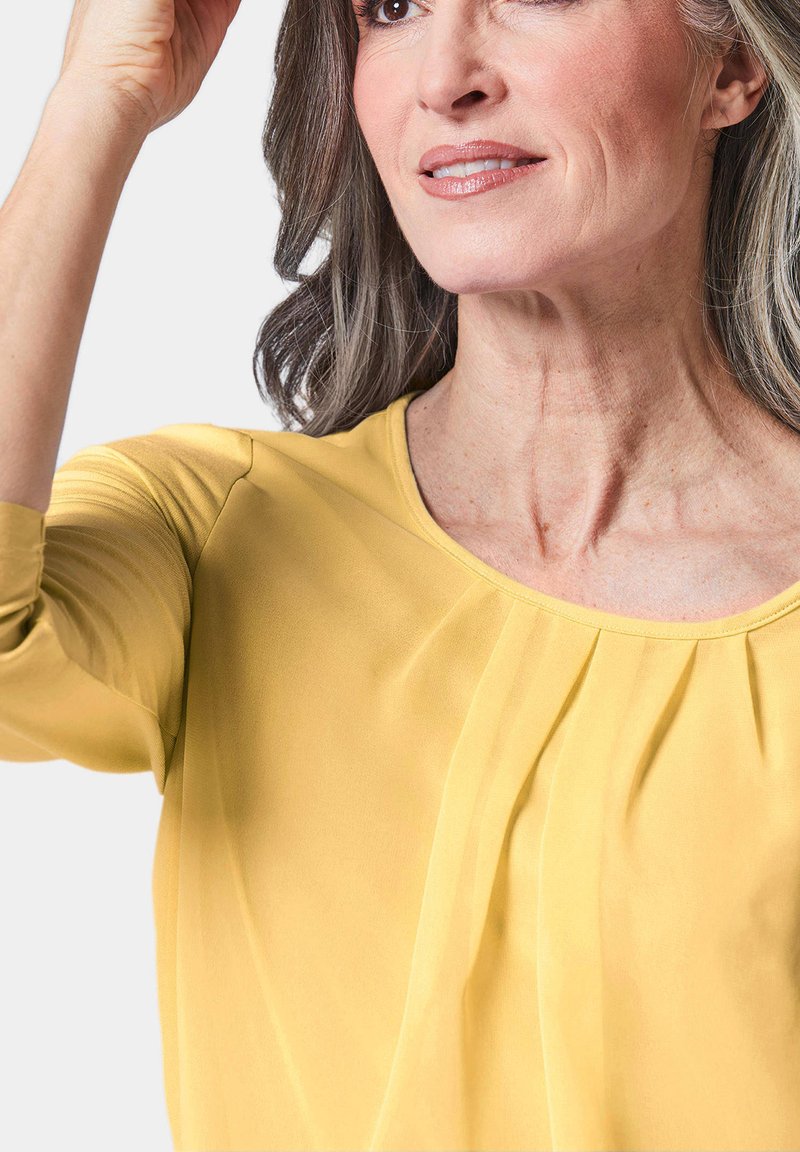 GOLDNER Bluse - Gelb