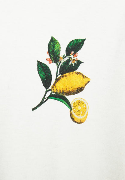 BDG Urban Outfitters LIMON UNISEX - T-Shirt Print - Ecru