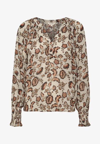 Part Two KETTAPW BL - Bluse - Koi Japanese Flower Print