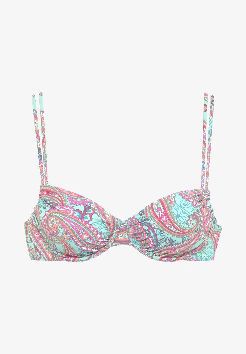 VENICE BEACH Bikini-Top - Mint Bedruckt