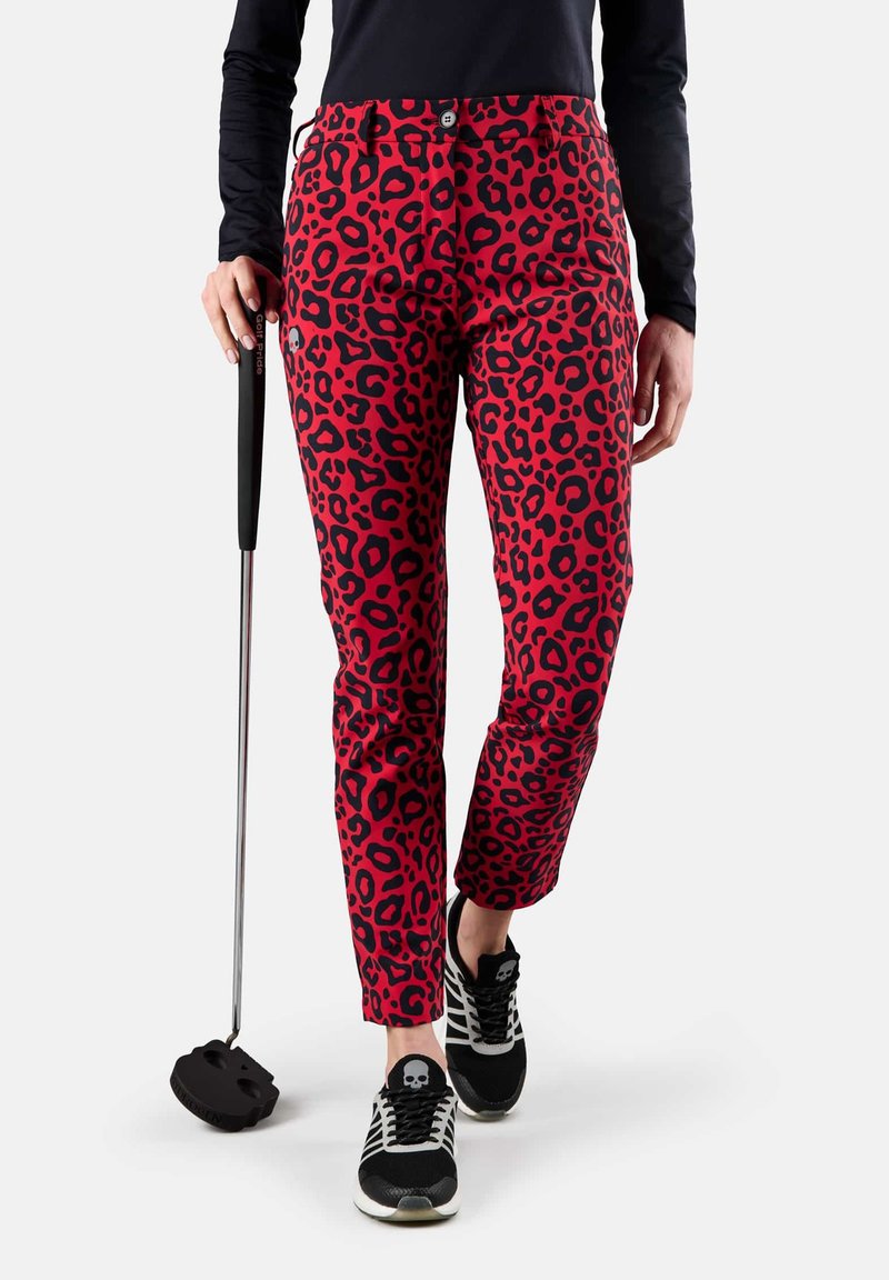 Hydrogen WINTER GOLF TECH - Stoffhose - Mottled Red