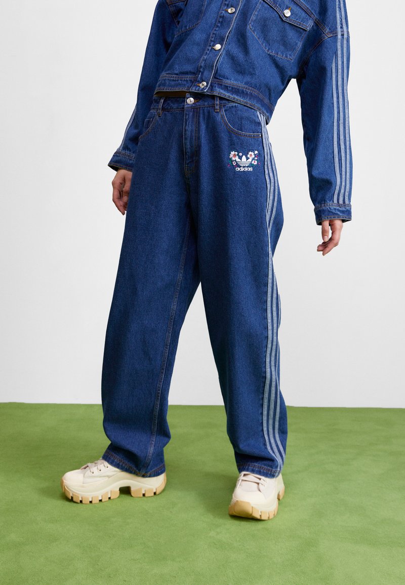 Adidas Originals PANT - Jeans Relaxed Fit - Blue Indigo Denim
