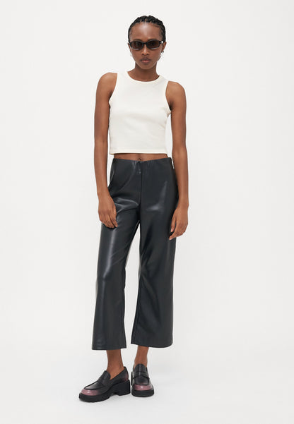 ONLY Petite ONLSMOOTH KICK FLARE - Trousers - Black