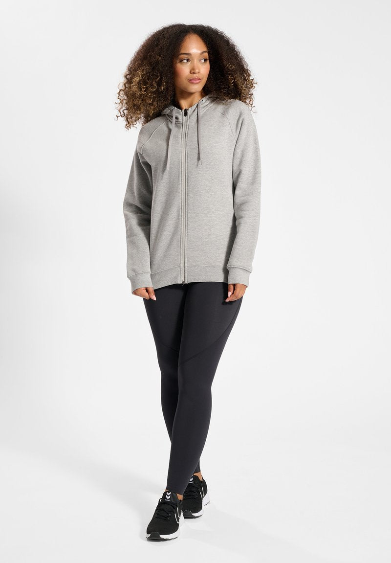 Hummel HEAVY - Sweatjacke - Grey Melange
